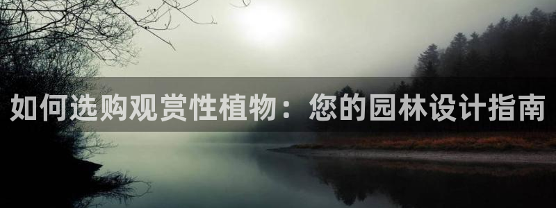 摩根娱乐宝吧：如何选购观赏性植物：您的园林设计指南