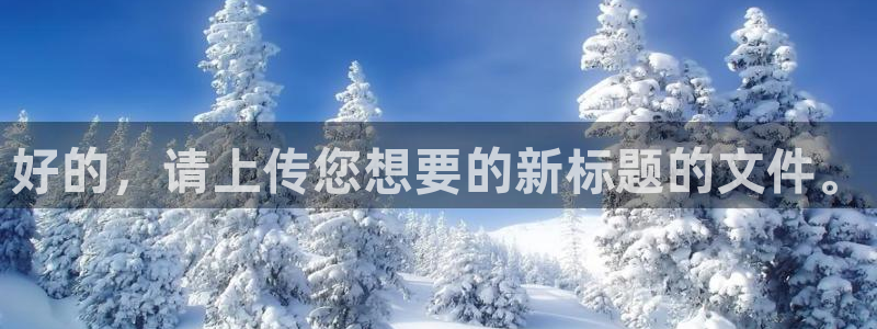 摩根娱乐帐7O777:好的,请上传您想要的新标题的文件。